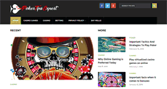 Desktop Screenshot of pokertipsexpert.com
